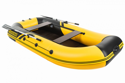 YACHTMAN-280 (Яхтман) желтый-черный (лодка ПВХ с усилением)