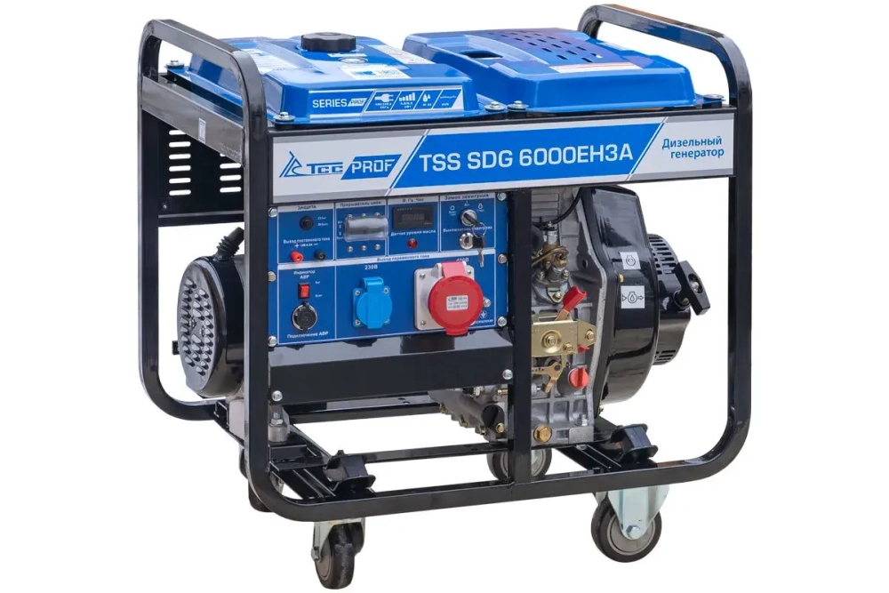 Дизельный генератор (6 кВт) TSS SDG 6000 EH3A