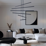 Citilux Стиг CL203261 LED Люстра подвесная с пультом Чёрная