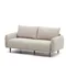 Двухместный диван Carlota, 184 см, бежевый