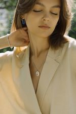 Кулон Цветок, керамика