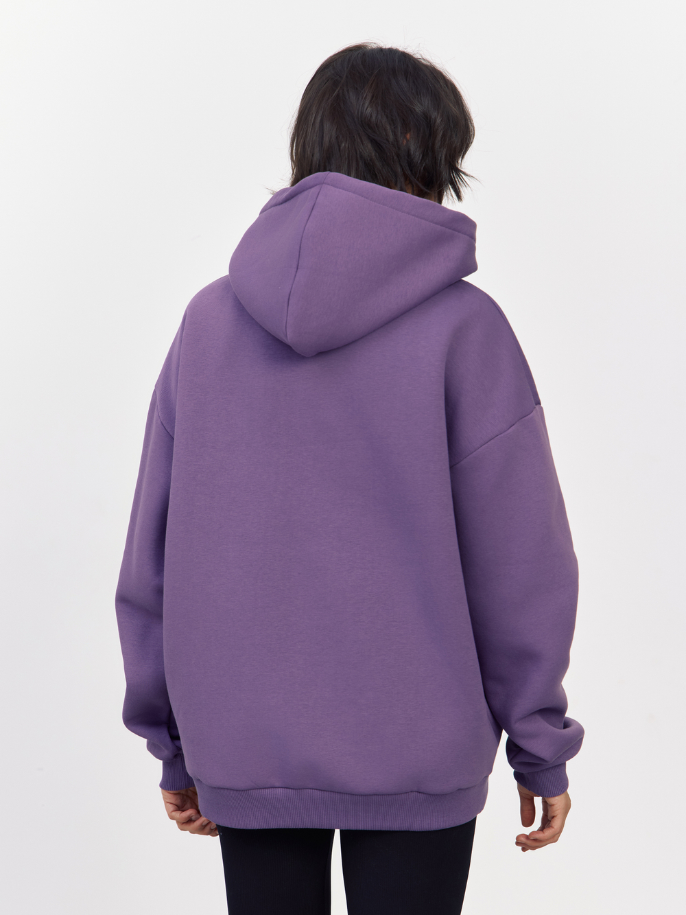 Худи с начесом (фиолетовый)
