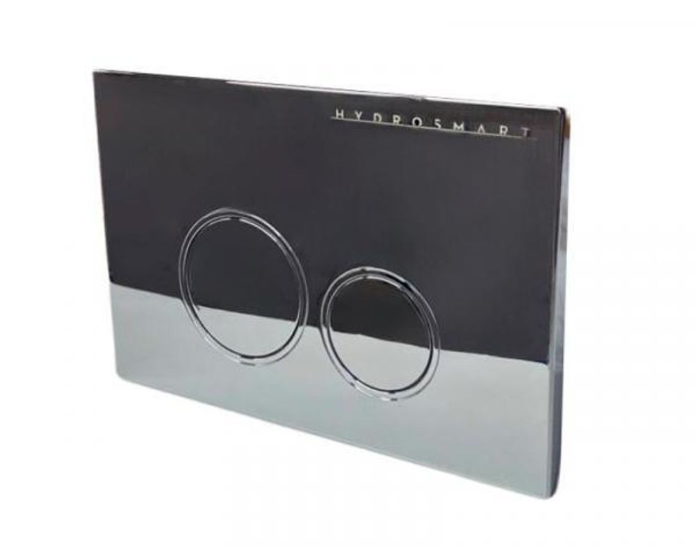 Панель смыва HYDROSMART 07812.B глянцевый с круглыми клавишами