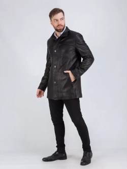 Куртка кожаная демисезонная Турция