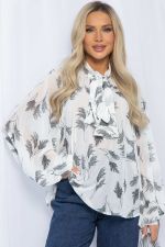 Блуза История любви (белая) Б13265-7М LT Collection