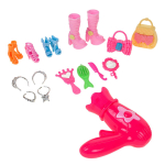 Кукла тип модель, с аксесс. коробка 01328