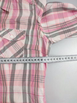 Блузка Oodji в клетку 44 размер