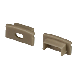 Заглушка LINE-1708 OLIVE GREY с отверстием (Arlight, Пластик) 038632