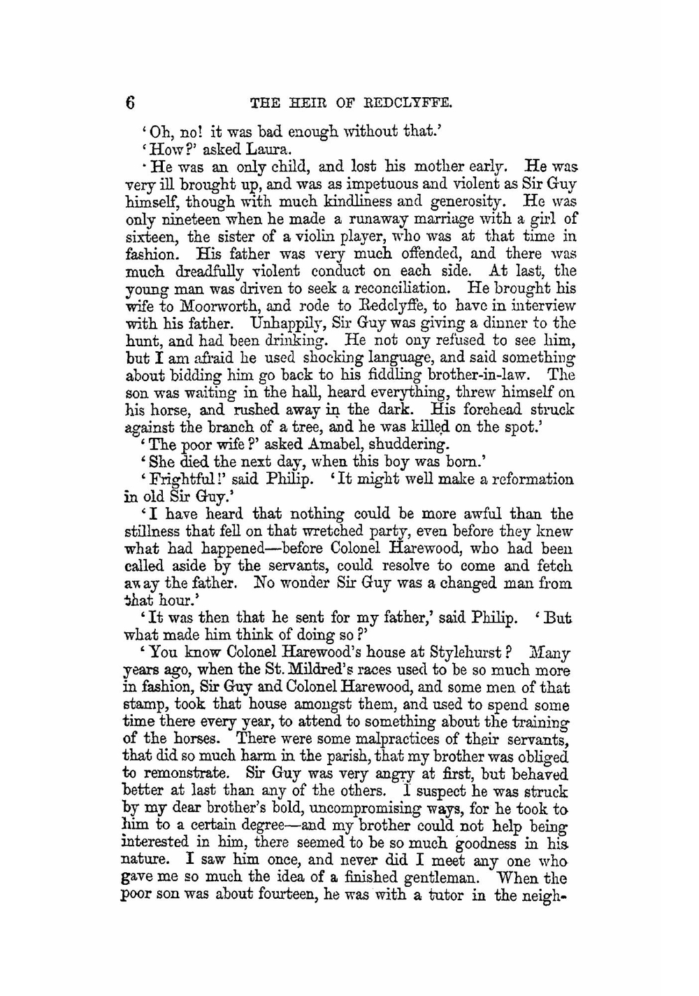 The heir of Redclyffe | Charlotte Mary Yonge