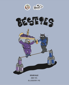 Банка 0.45 Besties // Black Cat (Мск)