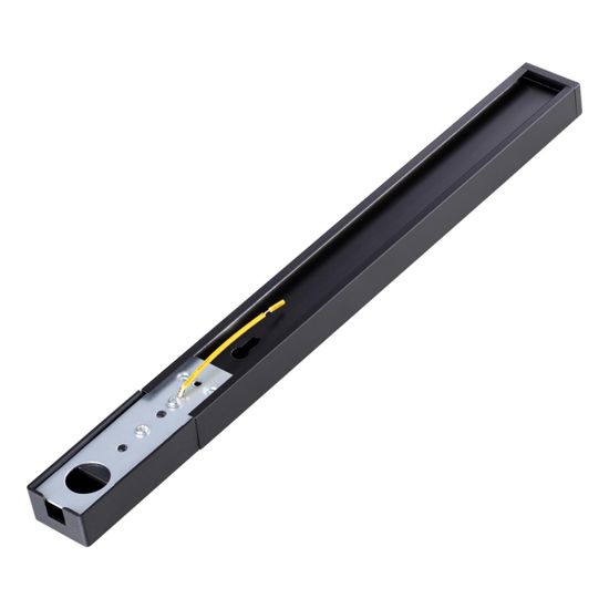 135136 PORT NT22 232 черный Шинопровод однофазный двухжильный (универсальный) с токопроводом и заглушкой, 1м IP20 220V