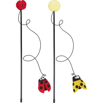 Игрушка для кошек Flamingo Happy Bug, размер 50x6x2см.