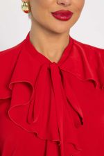 Блуза Дыхание осени (красная) Б14187-5М LT Collection