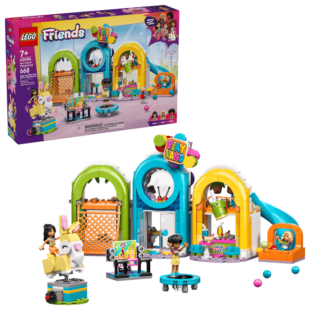 Конструктор LEGO Friends 42686 Fun Indoor Playground