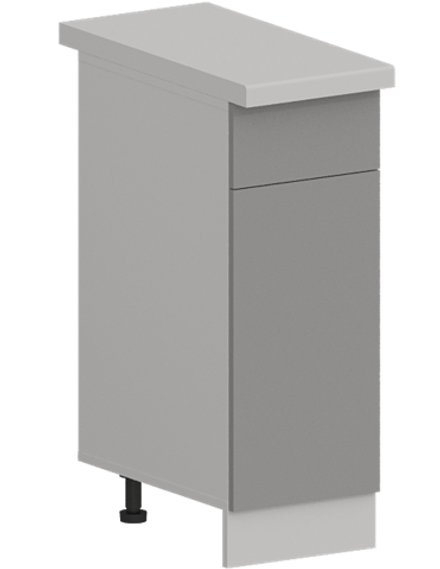 Кухня Модуль ШН1Я 300 Ликата / Лайт Грей