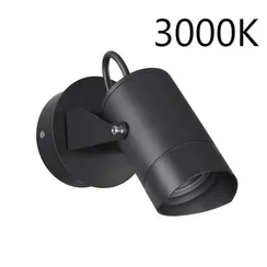 6647/10WL3 NATURE ODL25 687 черный/металл Настенный светильник IP54 LED 10W 3000K 38° AC85-265V STIMA