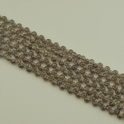 Нитка Раухтопаз 38 см. (Без замка)