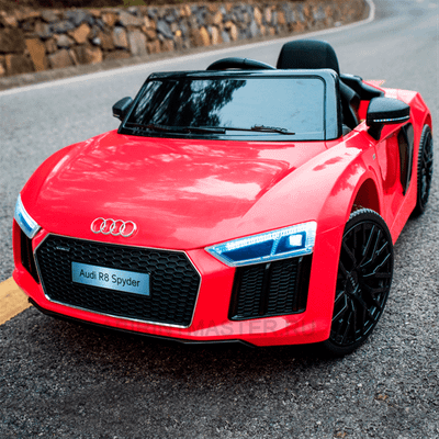 Детский электромобиль "AUDI R8" 6V, красный