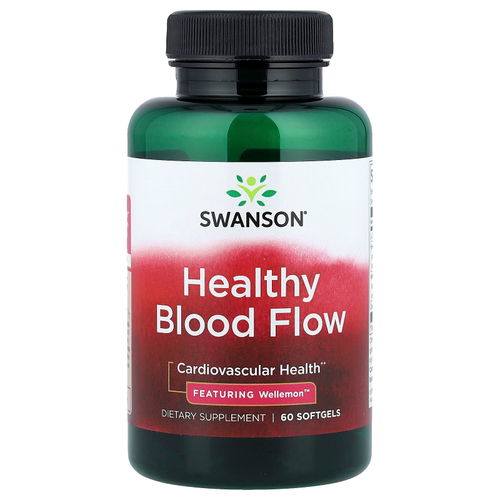 Swanson, Healthy Blood Flow, 60 капсул