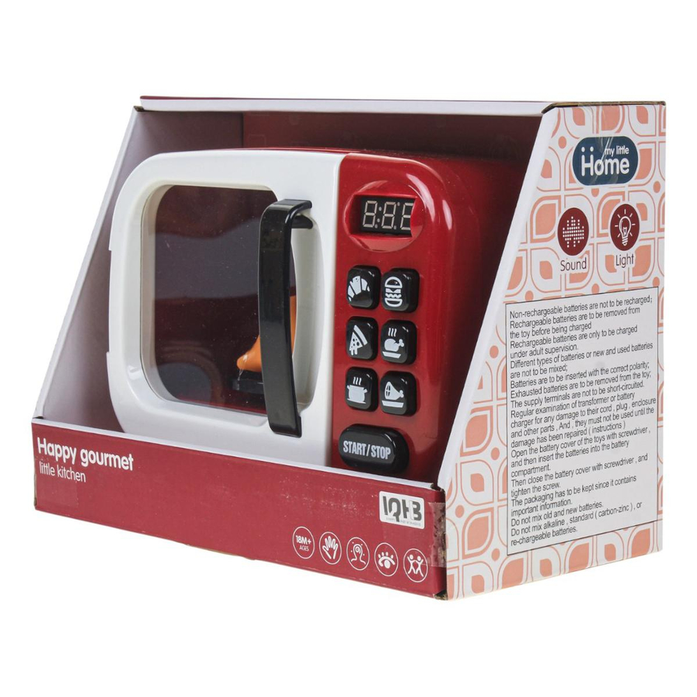 Микроволновка, свет/звук, с аксесс. коробка A1005-9