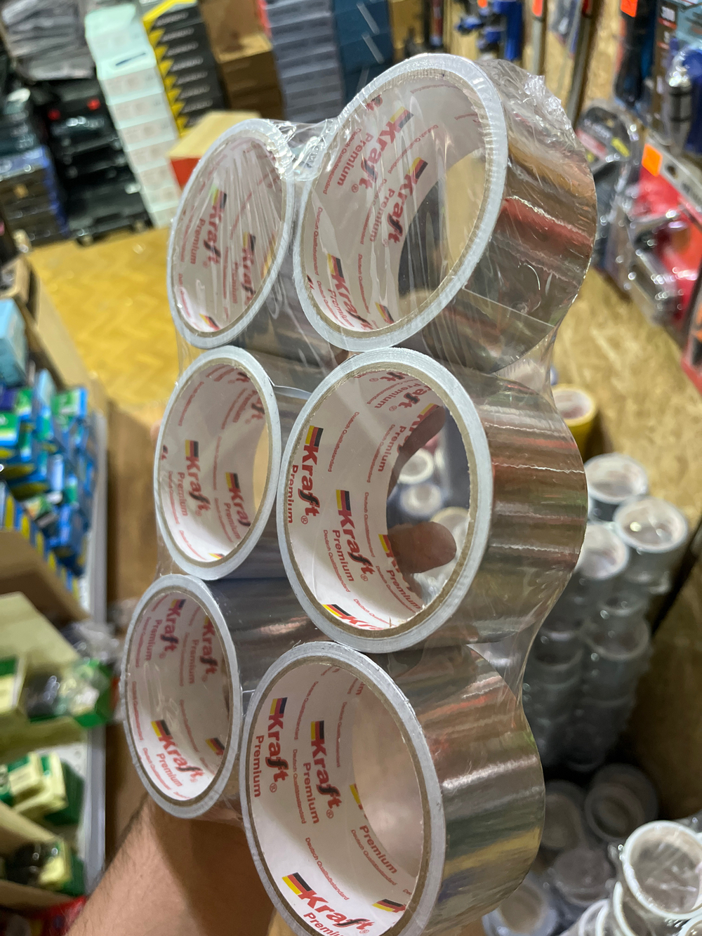 Скотч алюминиевый 25м