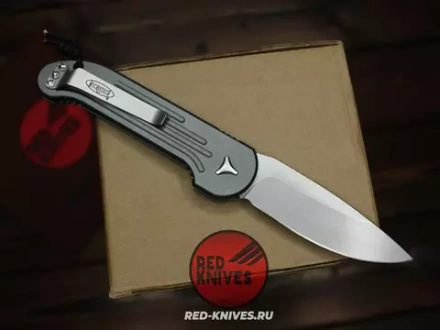 Нож MIcrotech LUDT - серая рукоять (эксклюзив RED-Knives) RK-459