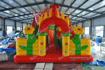 Коммерческий надувной батут "Осьминожье царство 2"