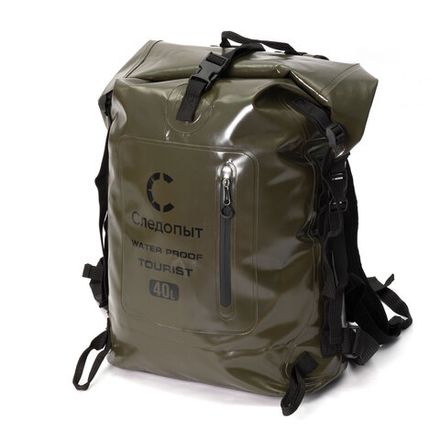 Герморюкзак  &quot;СЛЕДОПЫТ - Tourist&quot;, 40 л, цв. хаки/16/12/