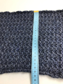 Шарф вязаный теплый