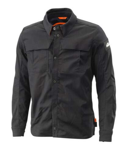 Рубашка FACTOR OVERSHIRT BLACK