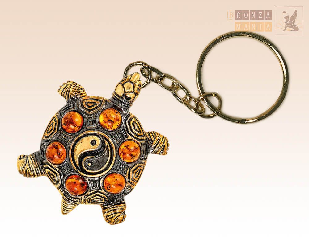 брелок Черепаха Инь-Янь