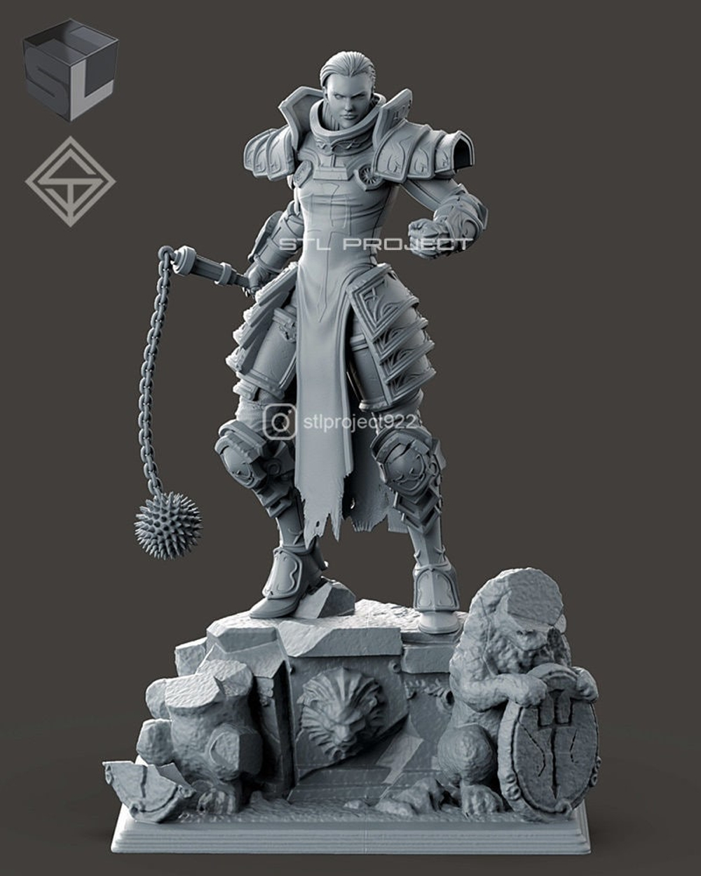 Фигурка Diablo диабло Crusader