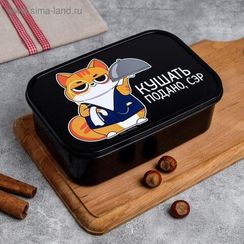 Yemək qabı \ Ланч-бокс «Кушать подано, сэр», 1.2 л