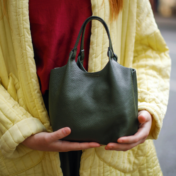 Сумка, натуральная кожа, Италия