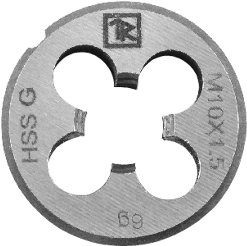 MDG8125 Плашка D-DRIVE круглая ручная с направляющей в наборе М8х1.25, HSS, Ф25х9 мм