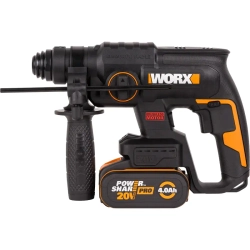 WORX WX381 перфоратор аккумуляторный (1 x 4 Ач, ЗУ)