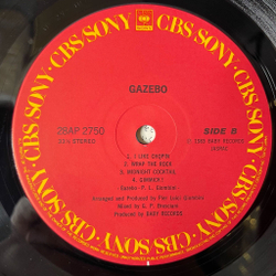 Винтажная виниловая пластинка LP Gazebo (Japan 1984) (Obi) Wrap The Rock