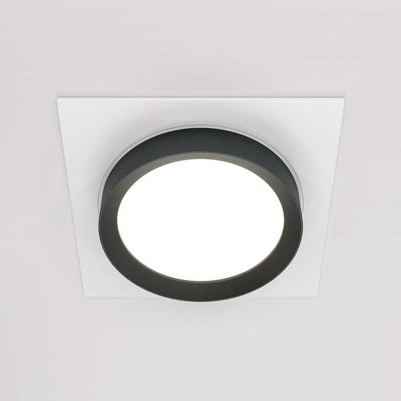 Встраиваемый светильник Maytoni Hoop DL086-GX53-SQ-WB