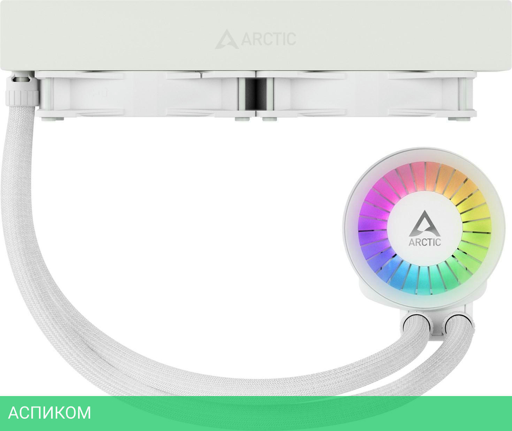 Система жидкостного охлаждения для процессора Arctic Cooling Arctic Liquid Freezer III-240 A-RGB White (ACFRE00150A)