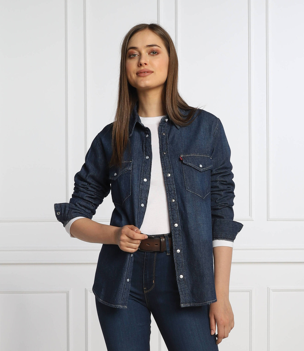 рубашка Levi's - темно-синий(16786-0007)