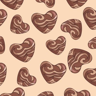 Шоколадные сердца