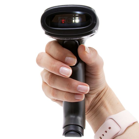 Сканер беспроводной, Poscenter 2D BT, черный, USB кабель, USB адаптер (Egipos)