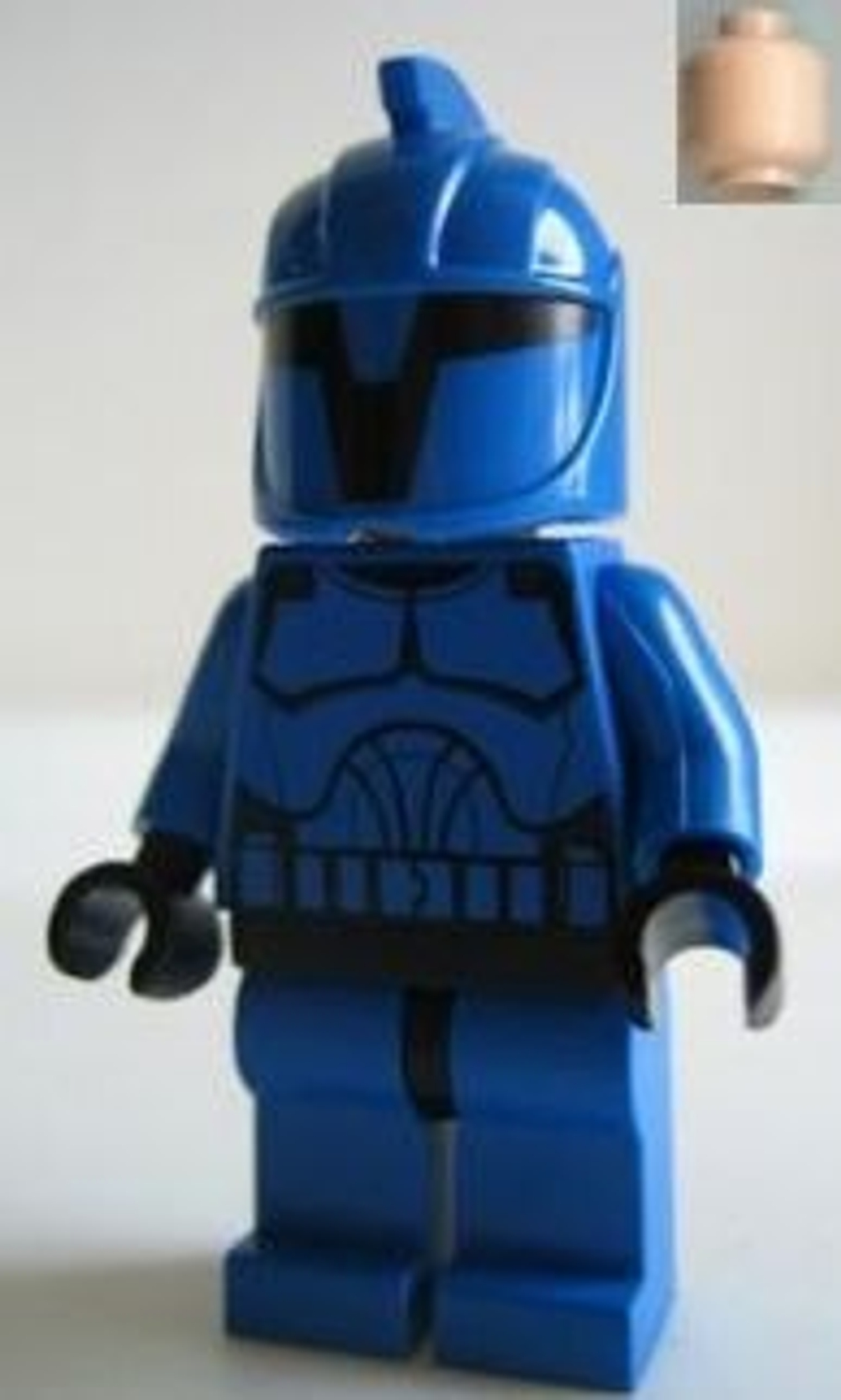 Минифигурка LEGO sw0244a Сенатский коммандос (гладкая бежевая голова)
