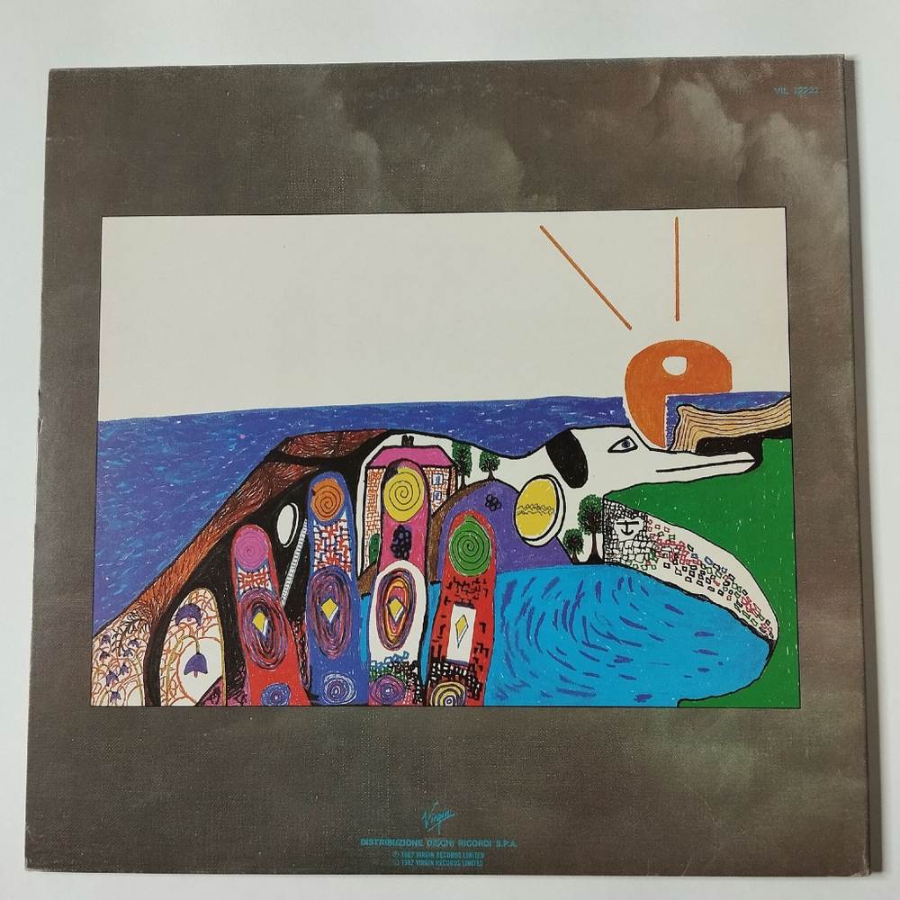 Винтажная виниловая пластинка LP Mike Oldfield Five Miles Out (Italy 1982)