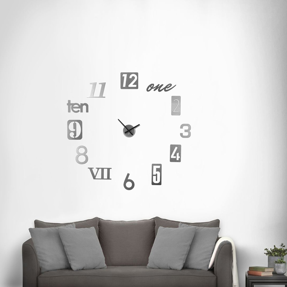 Часы настенные numbra черные