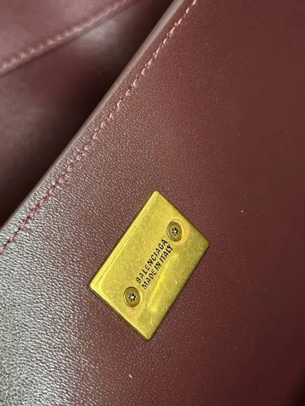 BALENCIAGA RODEO HANDBAG Бордовый