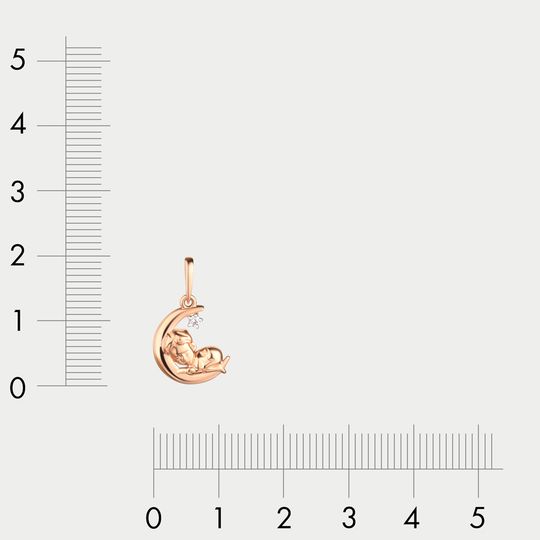 Подвеска золотая