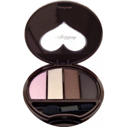 Тени для век четырехцветные тон 02 розовый и коричневый Koji Honpo Dolly Wink Eye Shadow Pink&Brown 7г