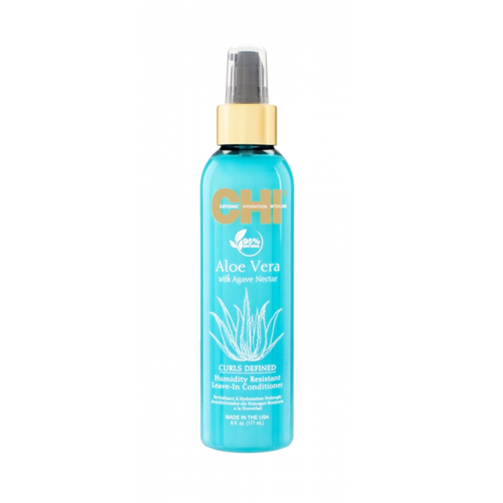 CHI ALOE VERA Кондиционер несмываемый увлажняющий, 177 мл