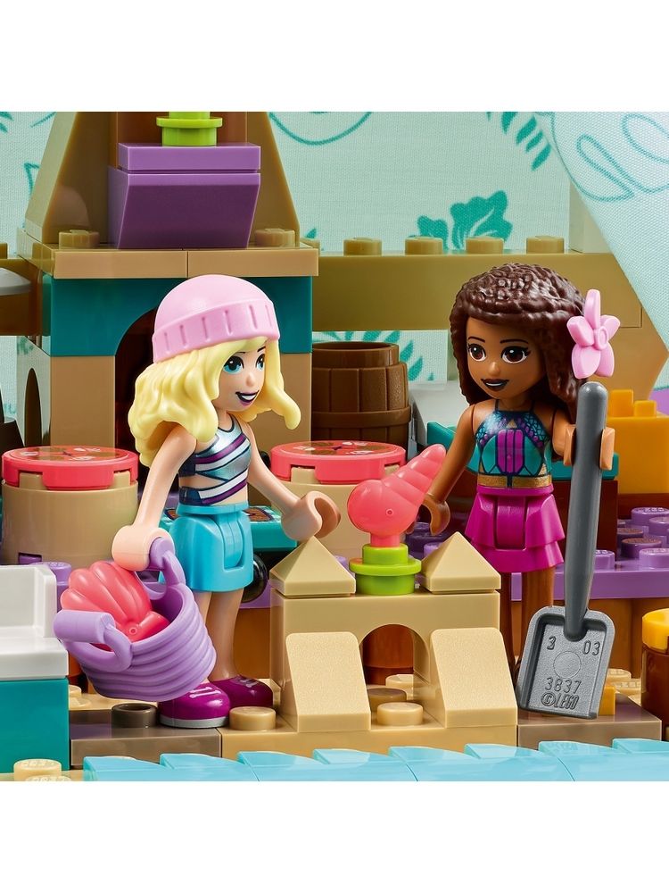 Конструктор LEGO Friends 41700 Кэмпинг на пляже